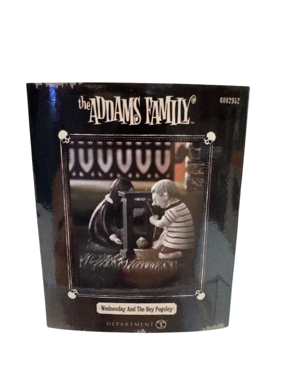 The Addams Family Wednesday & Pugsley Figurine Department 56 2018 Resin